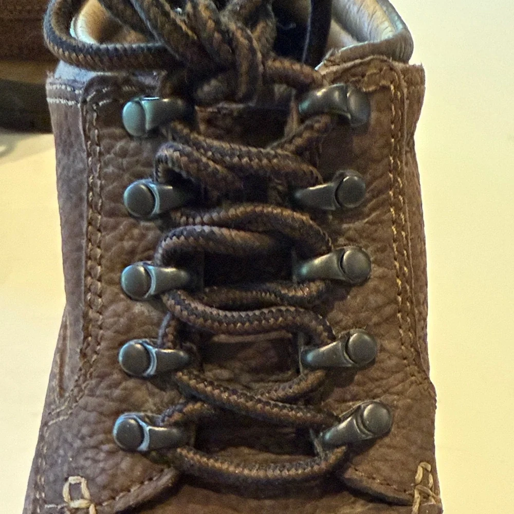 Sonoma Men's Dark Brown “Alpine” Leather Hiking Shoes/Boots - Picture 7 of 9